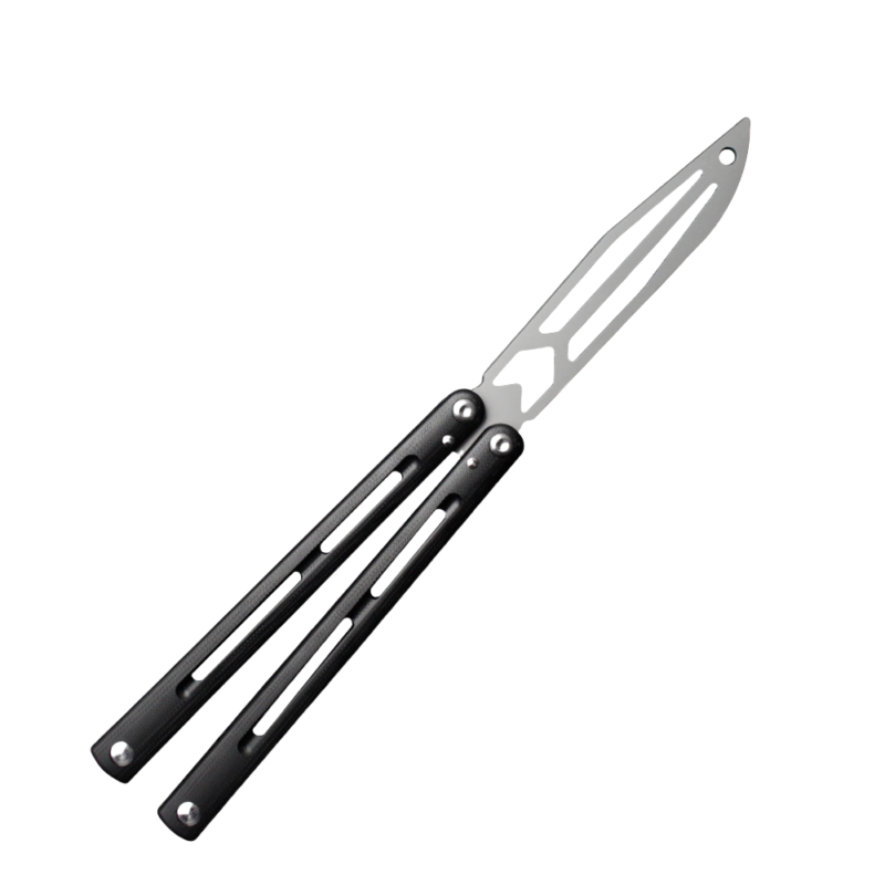 Butterfly Knife Trainer Cnc Process Sleeve Structure Butterfly Knife...