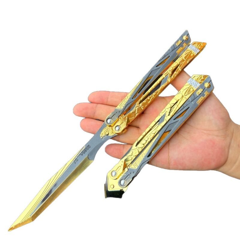 Delta Gaming Periphery Large Shadow Front Butterfly Knife Heavy Editi...