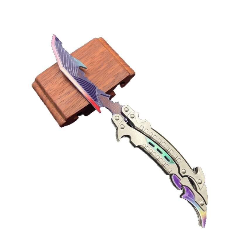 Call of Duty game peripheral lightning flame shadow metal butterfly k...